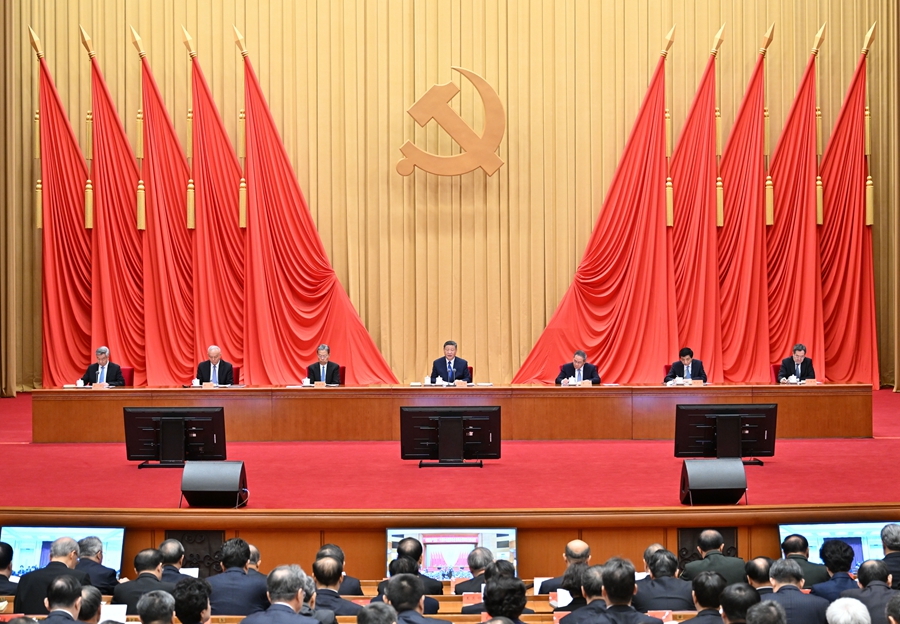 習(xí)近平在二十屆中央紀(jì)委四次全會(huì)上發(fā)表重要講話強(qiáng)調(diào) 堅(jiān)持用改革精神和嚴(yán)的標(biāo)準(zhǔn)管黨治黨 堅(jiān)決打好反腐敗斗爭(zhēng)攻堅(jiān)戰(zhàn)持久戰(zhàn)總體戰(zhàn)